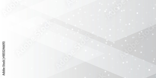 Abstract vector background with minimal geometric shapes, layered structure and subtle decorative particles. Clean modern backdrop for corporate design, presentations, web layouts and branding.