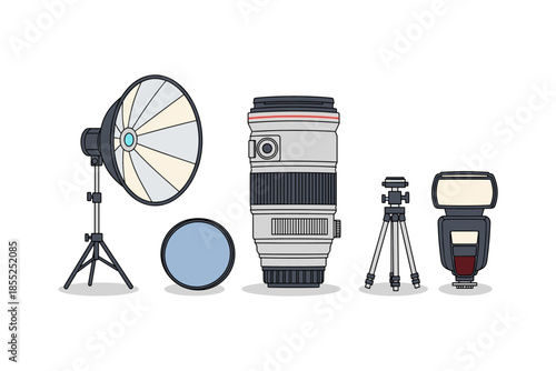 Professional photography equipment essentials for creative shoots