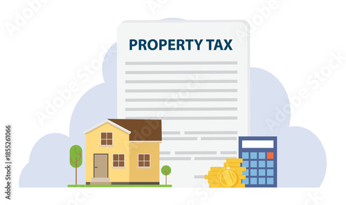 Property tax calculation and home finance