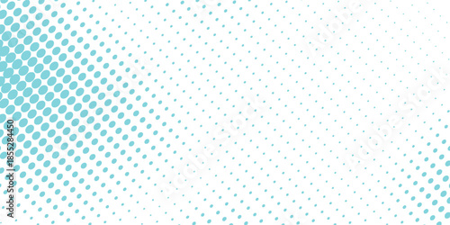 Transparent Vector Gradient Blue Color Halftone Background Staggered Dots Pattern modern dotted