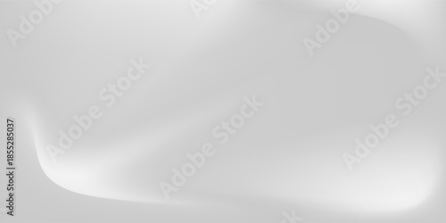 Silver foil background with metal mirror texture. Chrome gradient surface with light gloss modern