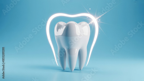 Healthy tooth, dental care, white smile, hygiene, medical, tooth protection