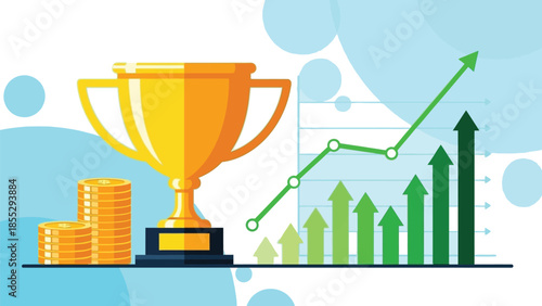 Colorful Whisk Illustration for Modern Kitchen Decor