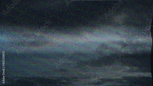 4K multicolored television static noise with vibrant RGB snow and subtle scan lines. Classic analog TV interference look – overlay for retro broadcasts, VHS effects.