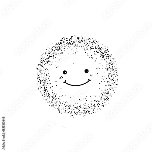 Deep black void, a minimalist abstract background offering vast copy space.