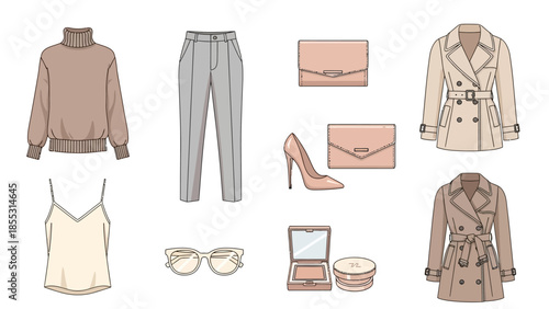 Minimalist fashion essentials: chic wardrobe and accessories for modern style