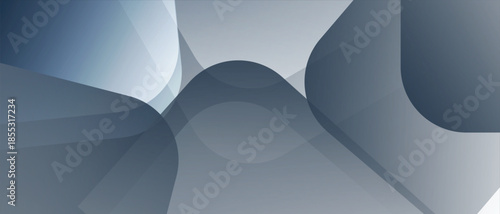 Soft gradient abstract vector long minimal banner Vector abstract graphic geometric Pattern design background template. 