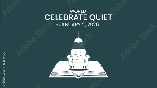 World Celebrate Quiet Day on January 2 with a cozy reading nook