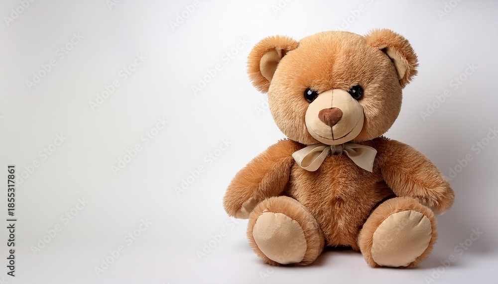 Obraz premium a teddy bear on white background