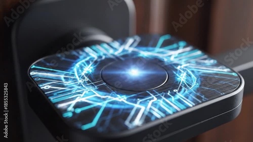 Footage of Smart Lock Activation