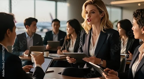 Collaborative Leadership in Modern Office