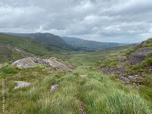 Paysage sauvage d'Adrigole sur la péninsule de Beara, Comté de Cork