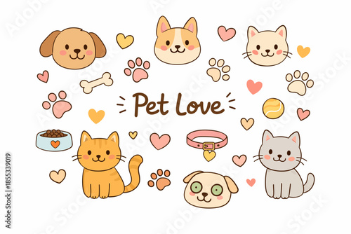 Amor por las mascotas