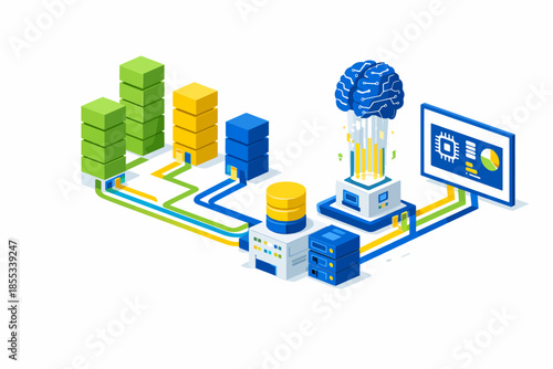 Procesamiento de datos con IA 3D