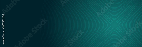 Vector modern abstract background with dark blue line circles. vector illustration