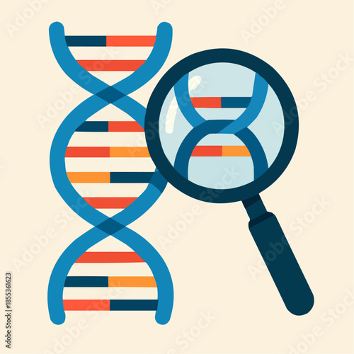 Rare Disease DNA Research Vector


