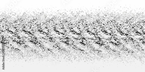 Abstract grainy texture resembling scattered particles and a rough surface