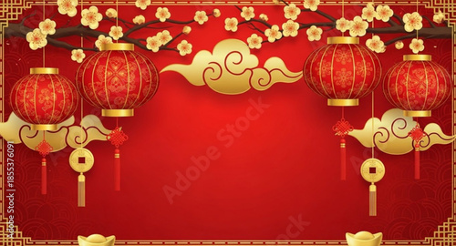 Chinese New Year background 