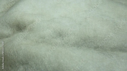 Close-up of insulation for sewing clothes