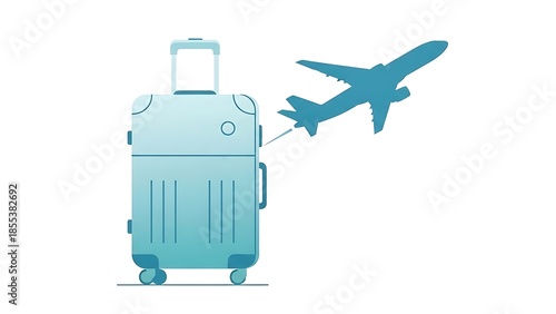 airplane on the airport