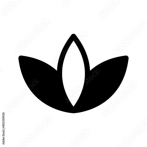 Meditation Icon Vector Symbol Design Illustration