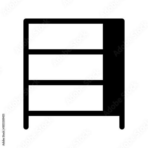 Drawer Icon Vector Symbol Design Illustration