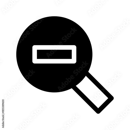 Zoom Out Icon Vector Symbol Design Illustration