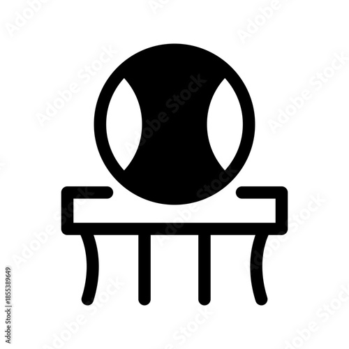 Basketball Icon Vector Symbol Design Illustration