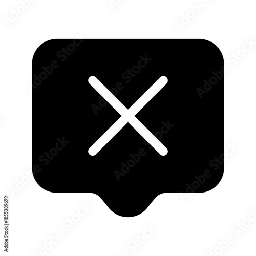 Error Icon Vector Symbol Design Illustration
