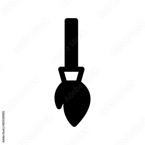 Flying Broom Icon Vector Symbol Design Illustration