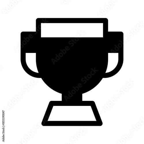 Trophy Icon Vector Symbol Design Illustration