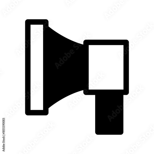 Megaphone Icon Vector Symbol Design Illustration