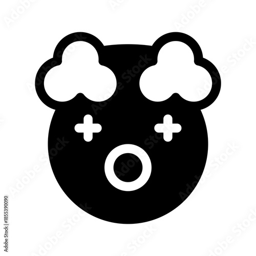 Clown Icon Vector Symbol Design Illustration