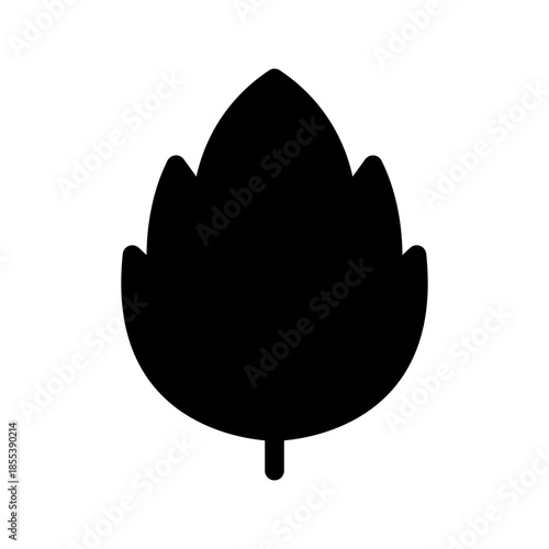 Leaf Icon Vector Symbol Design Illustration