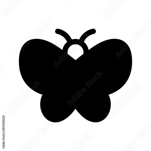 Butterfly Icon Vector Symbol Design Illustration