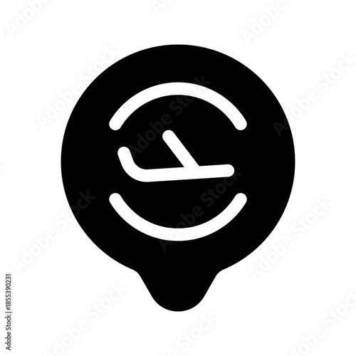 Location Icon Vector Symbol Design Illustration