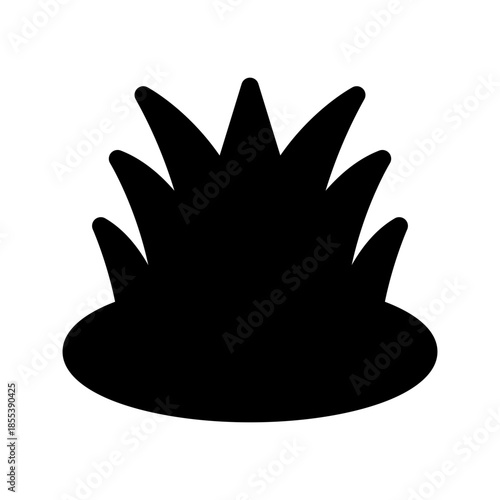 Grass Icon Vector Symbol Design Illustration