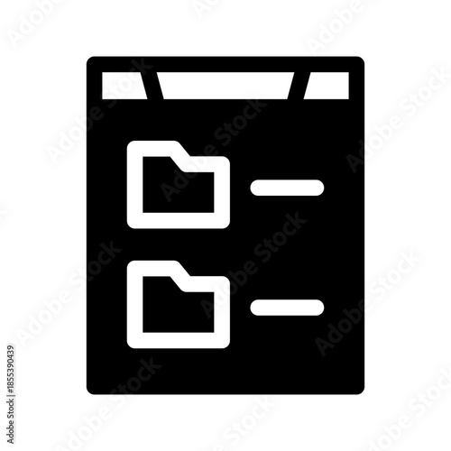 Collections Icon Vector Symbol Design Illustration