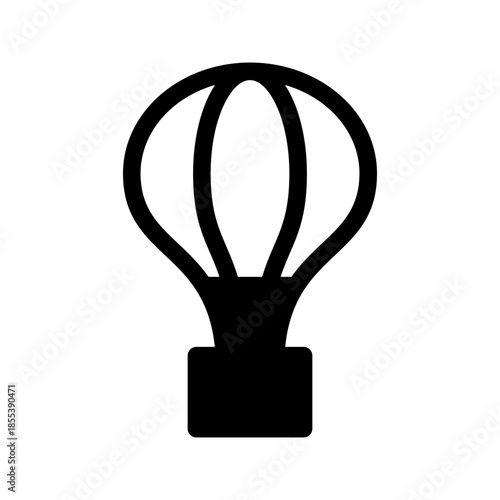Air Balloon Icon Vector Symbol Design Illustration