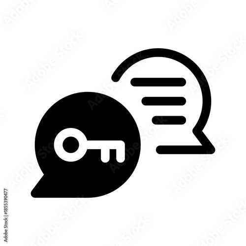 Keyword Icon Vector Symbol Design Illustration