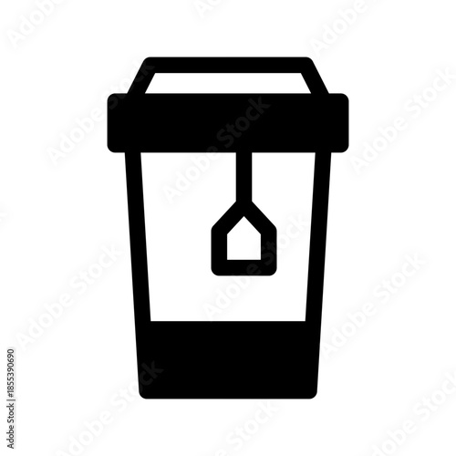 Tea Cup Icon Vector Symbol Design Illustration