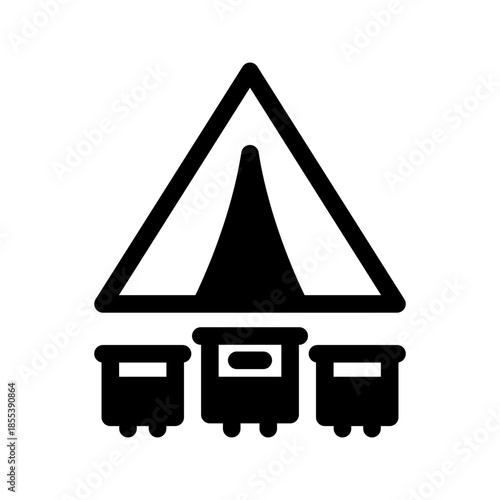 Apiary Icon Vector Symbol Design Illustration