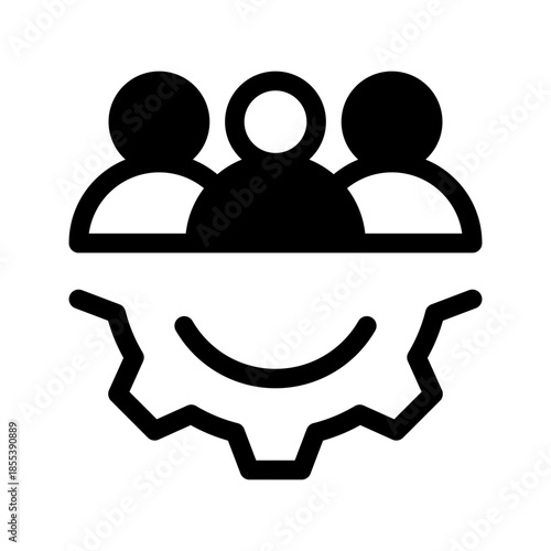 Leadership Icon Vector Symbol Design Illustration