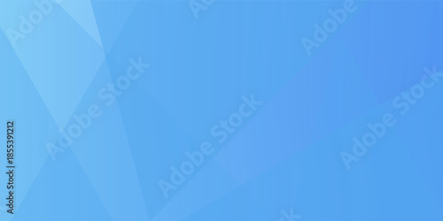 Abstract background of translucent triangles in light blue colors. design modern vector ilustration.