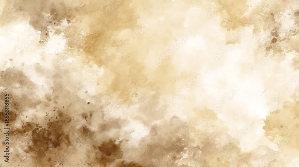 Obraz premium Abstract Beige Brown Cloudy Texture Background Artistic Design