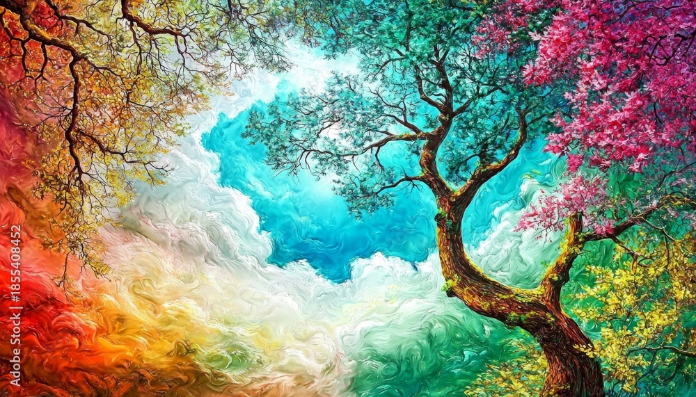 Fototapeta premium Artistic Mural Wallpaper for Home Decor