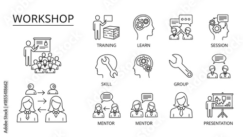 Solid vector icons collection featuring templates, layouts, flowcharts, diagrams, forms, wireframes, tables, grids, onboarding, IT support, communication, business structure, budget, and advertising.