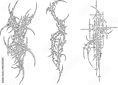 cybersigilism tattoo design