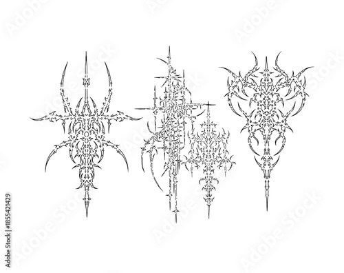 cybersigilism tattoo design