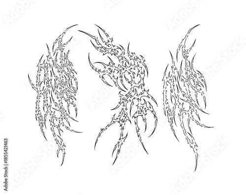 cybersigilism tattoo design